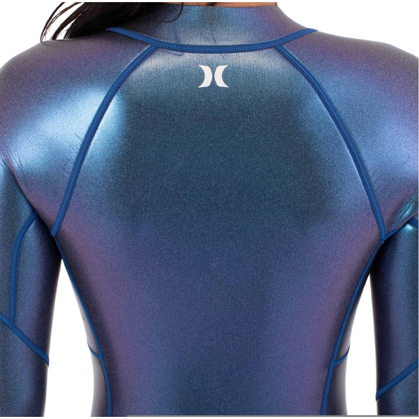 2026 Hurley Da Donna Air Skin 2/2mm Front Zip Muta Primaverile WSS0013252 - Siren Skin